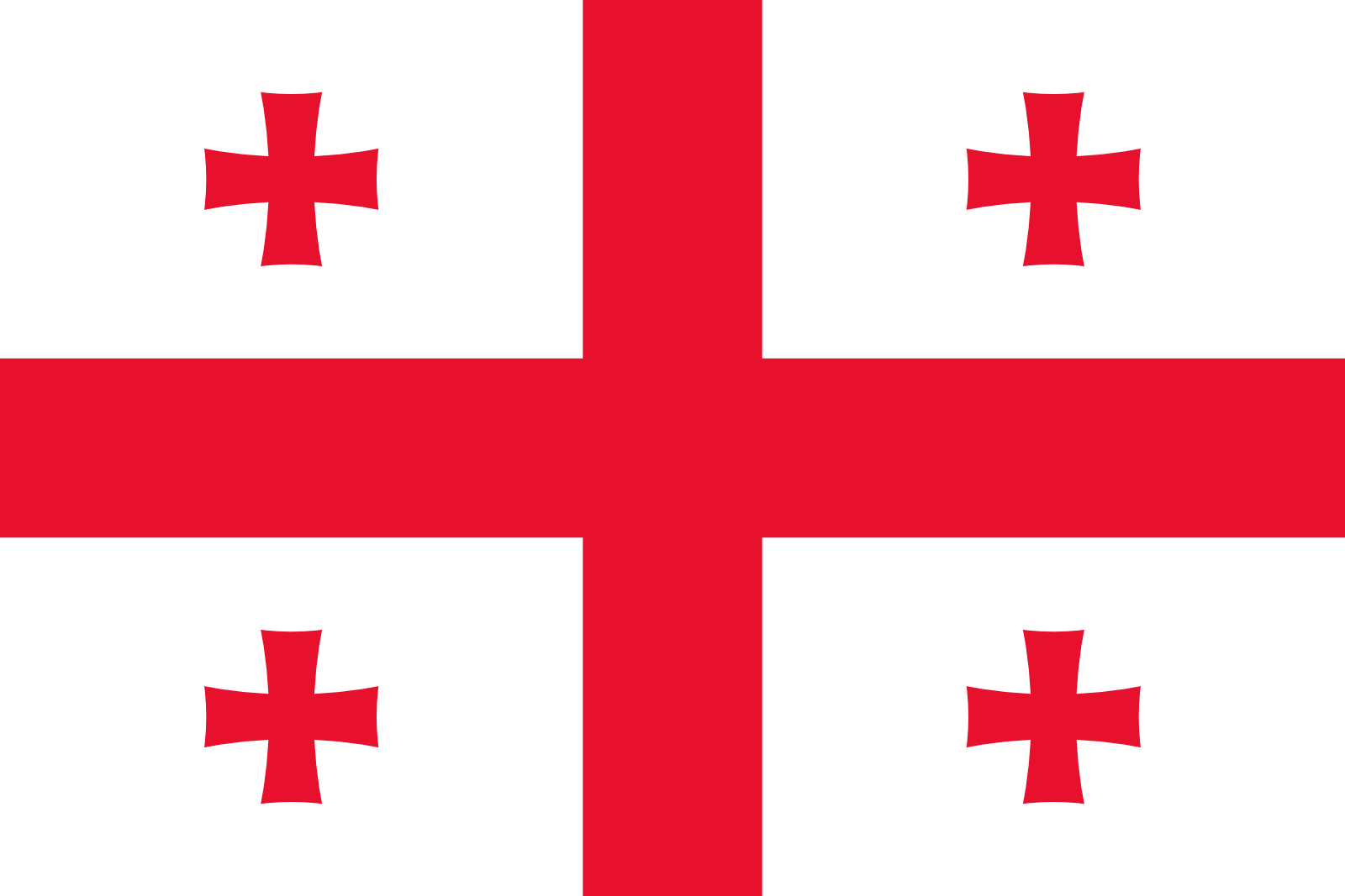 Georgiens Flagge