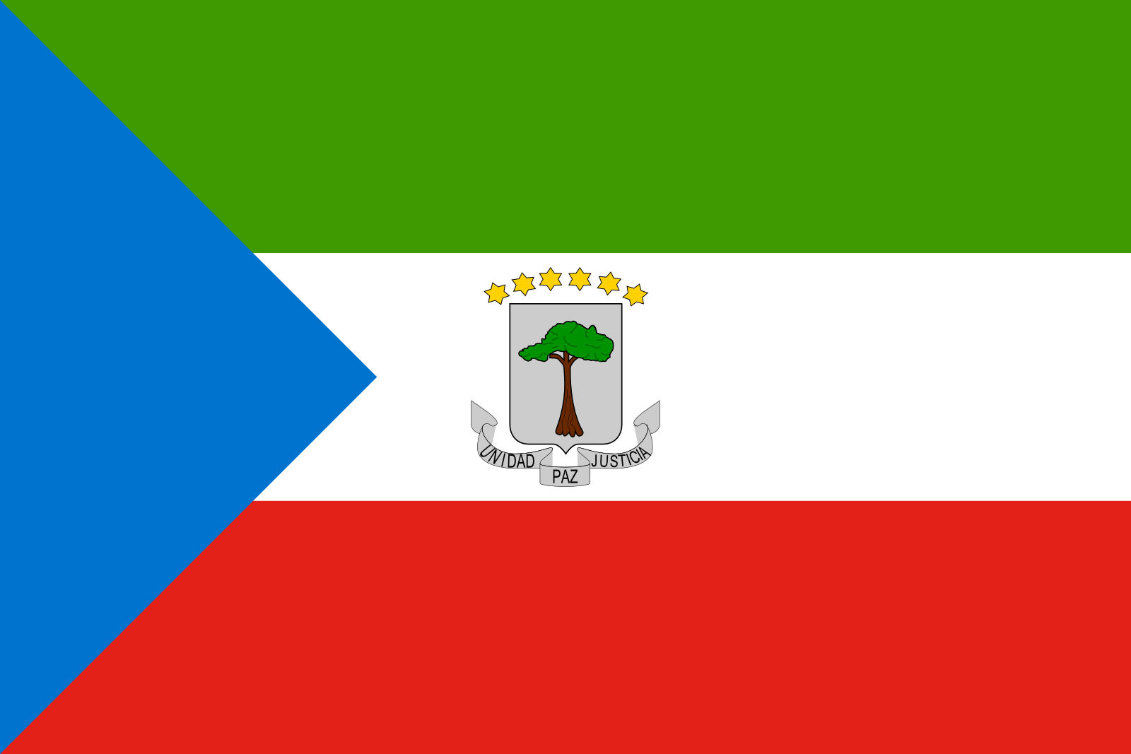 Äquatorialguineas Flagge