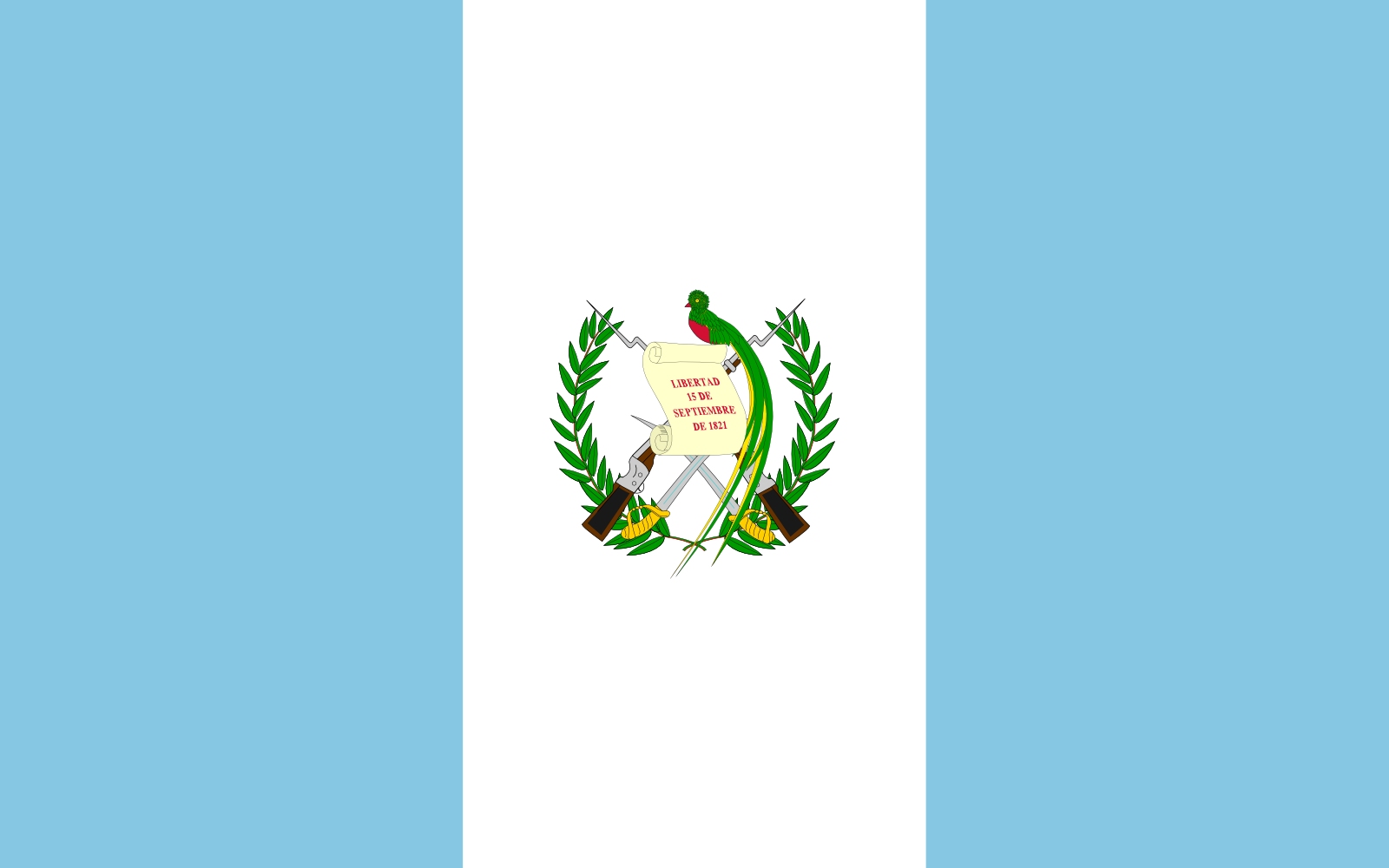 Guatemalas Flagge