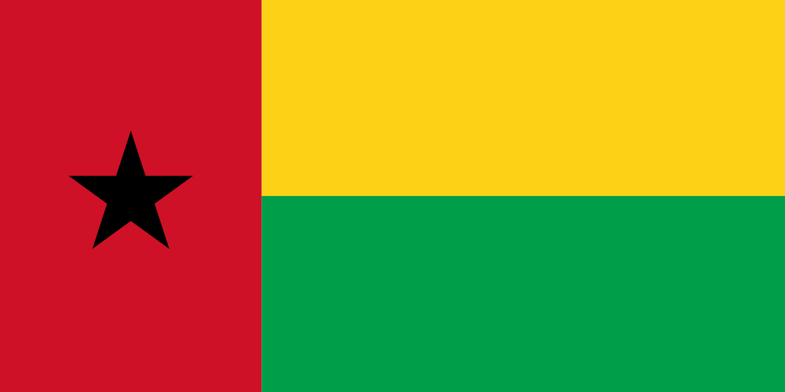 Guinea-Bissaus Flagge