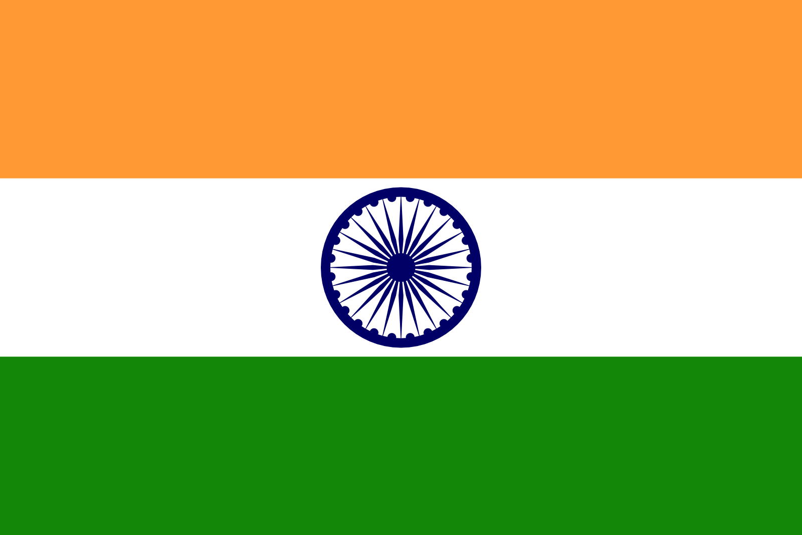 Indiens Flagge