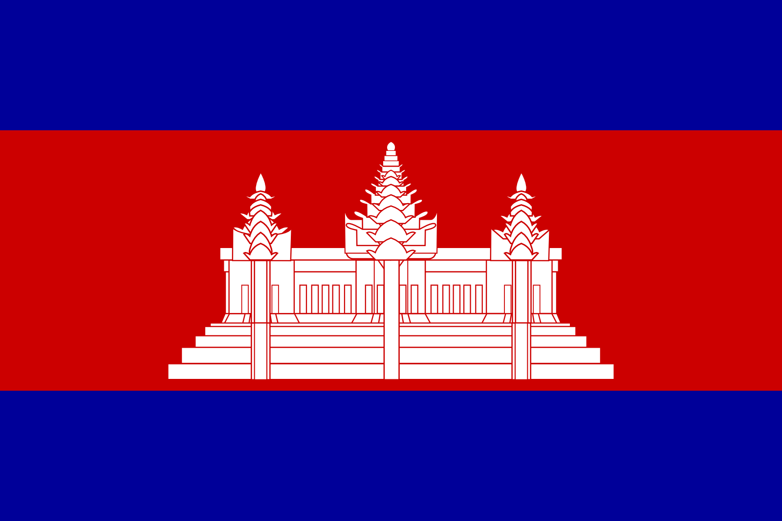 Kambodschas Flagge