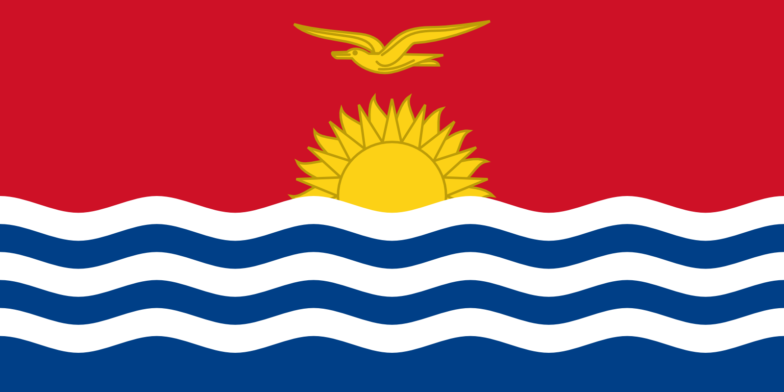 Kiribatis Flagge