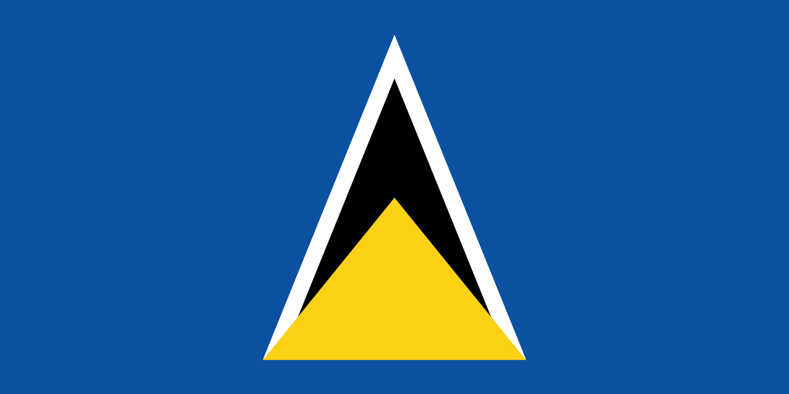St. Lucias Flagge