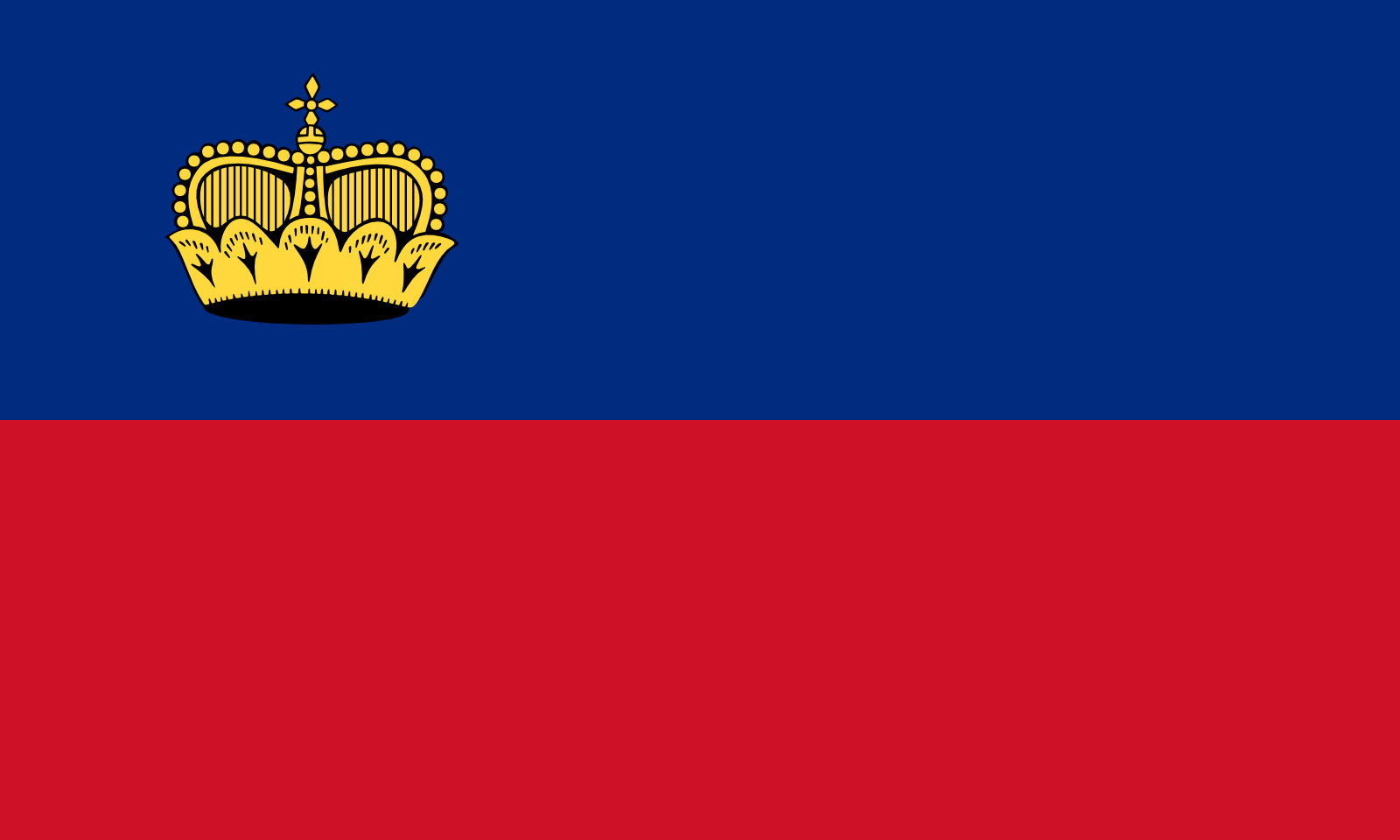 Liechtensteins Flagge