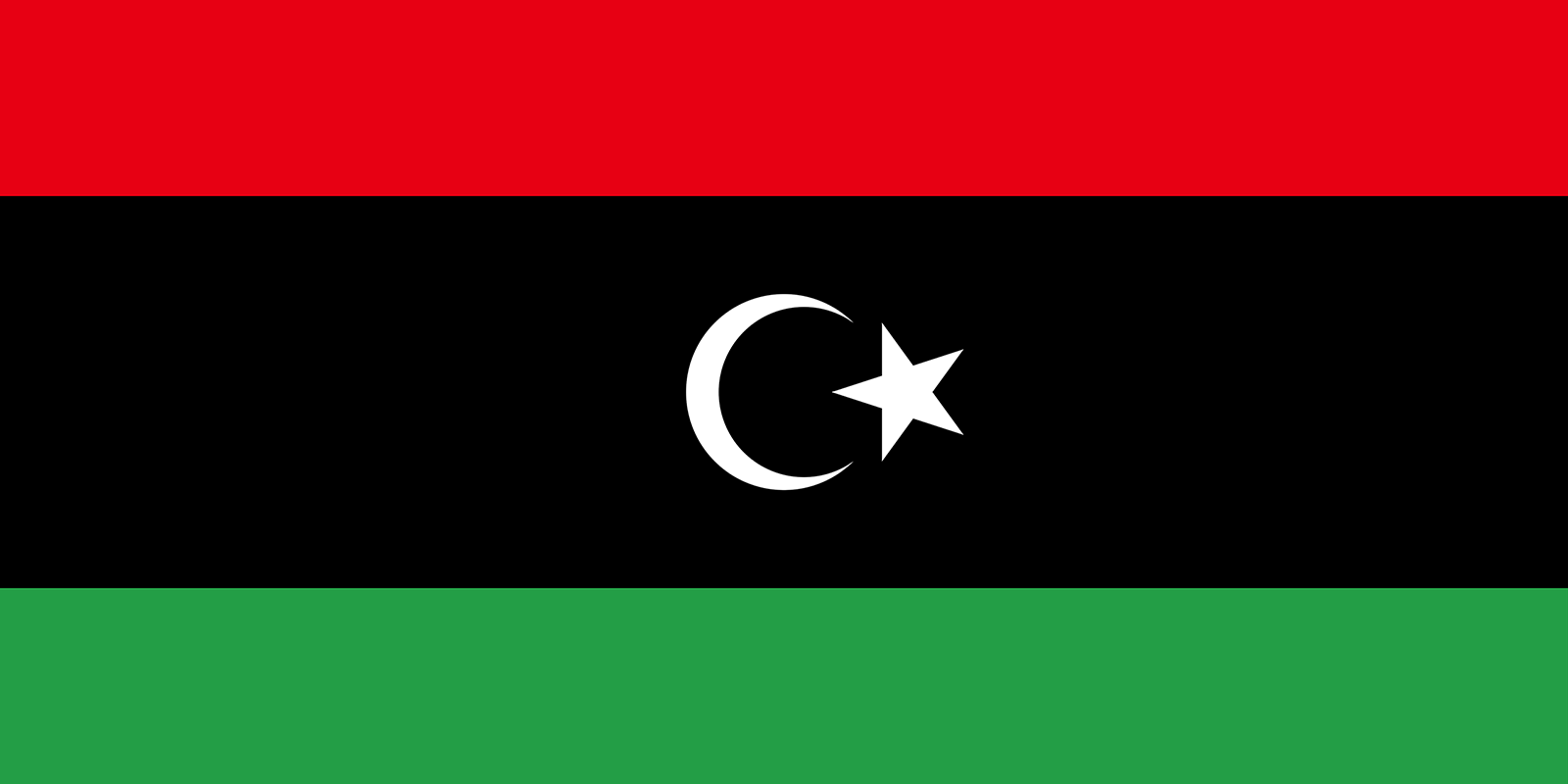 Libyens Flagge