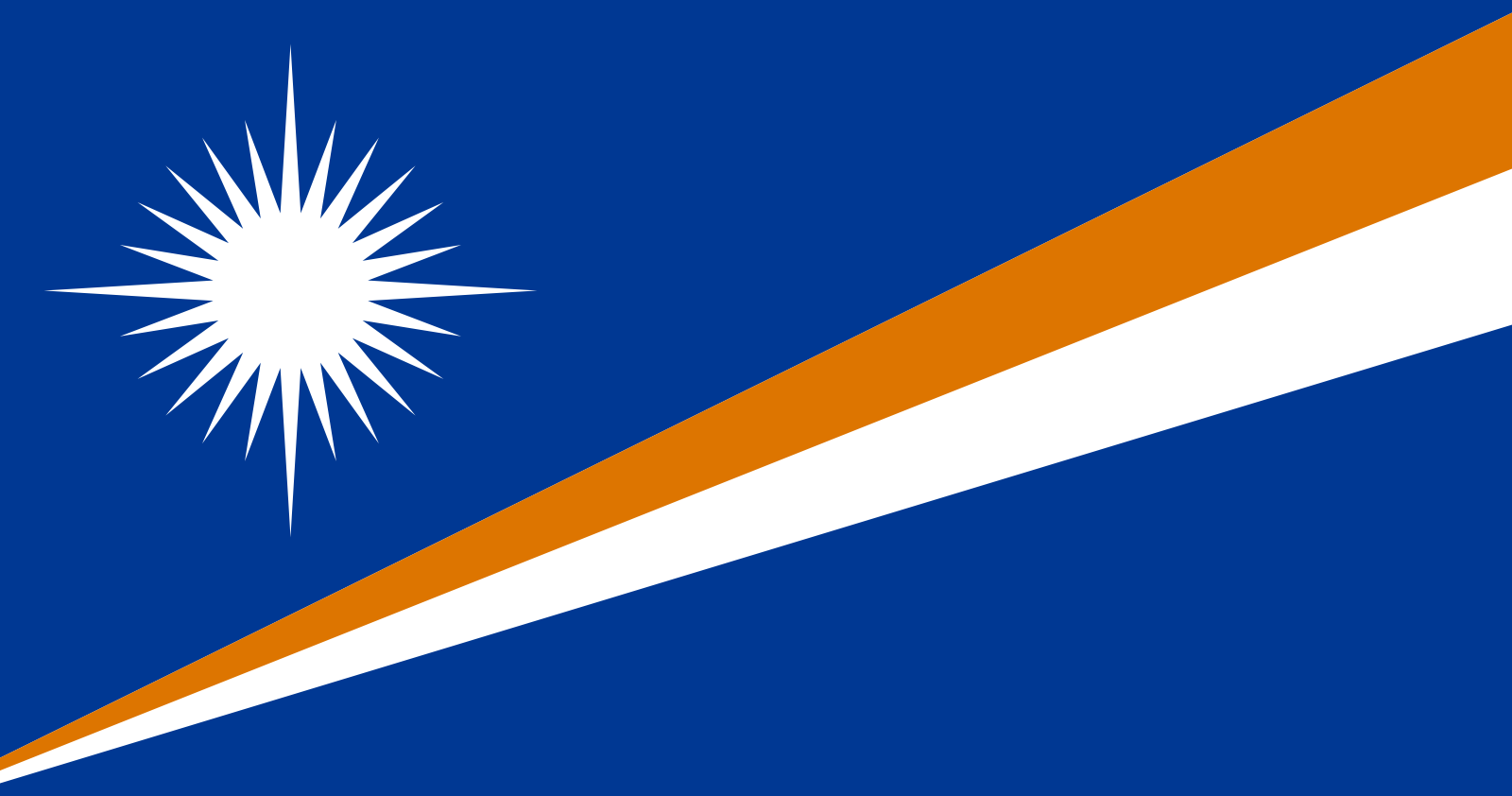 Marshallinselns Flagge
