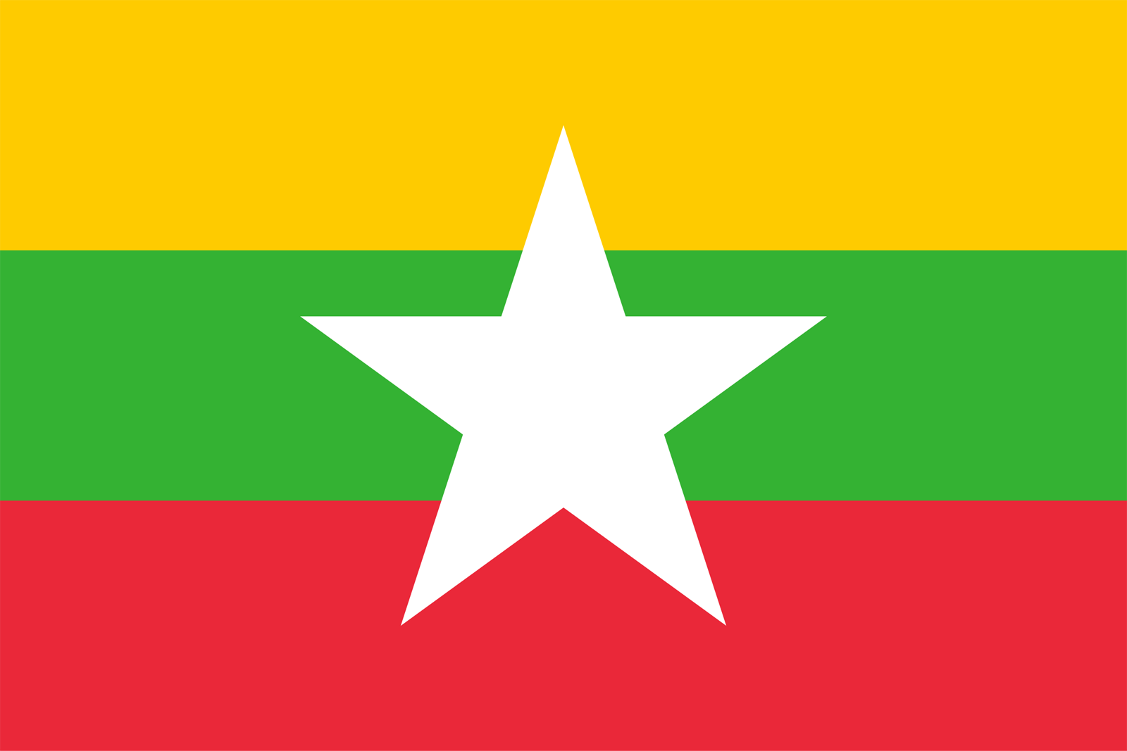Myanmars Flagge