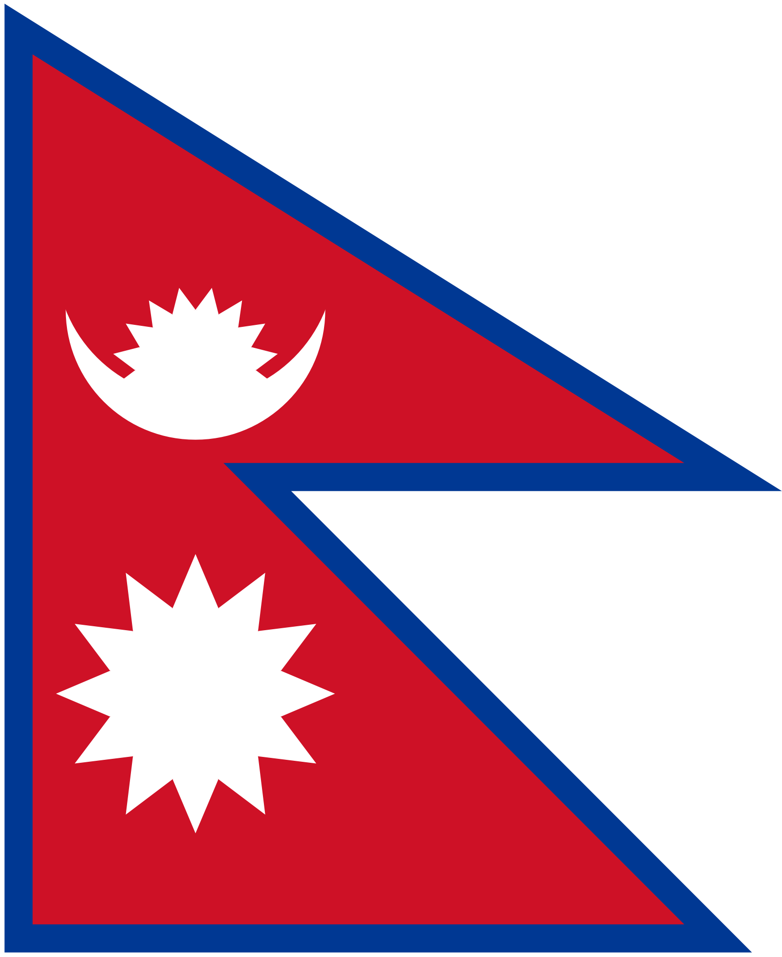 Nepals Flagge