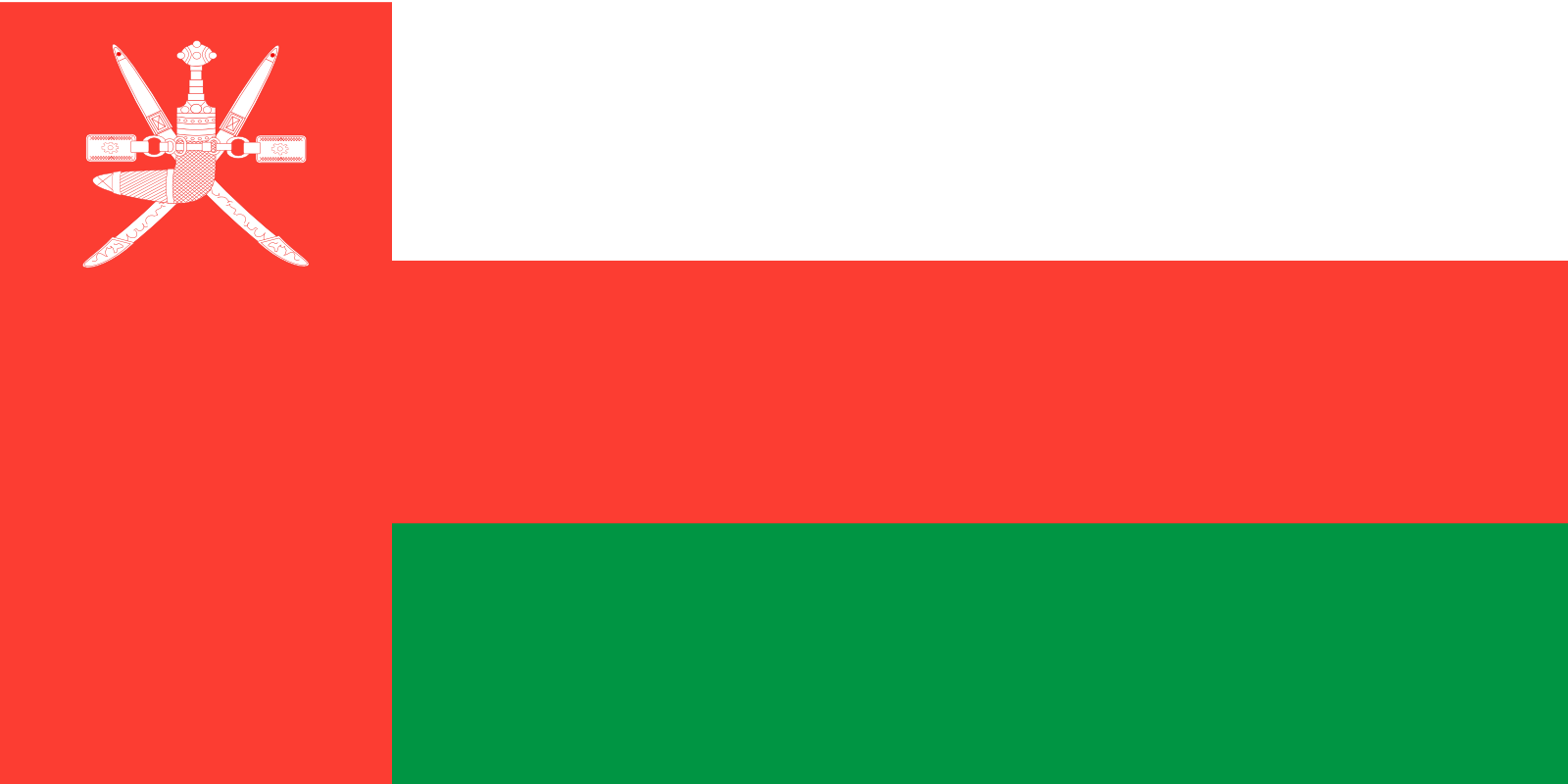 Omans Flagge