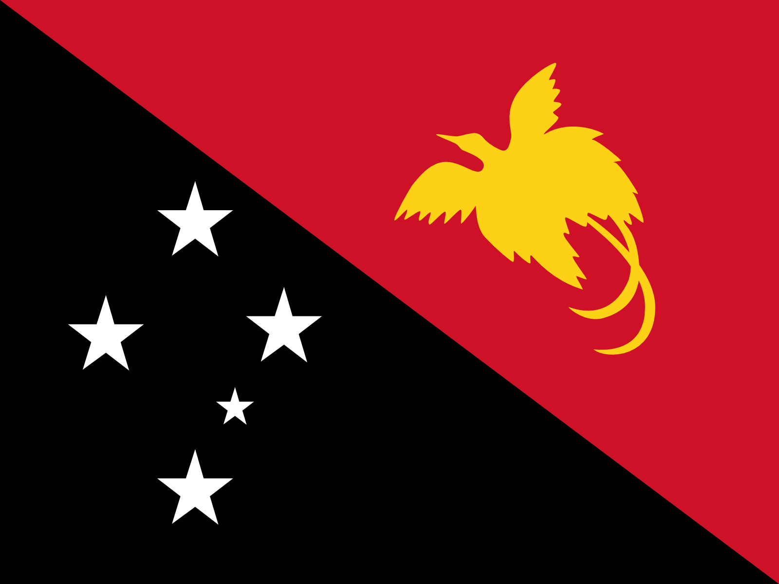 Papua-Neuguineas Flagge