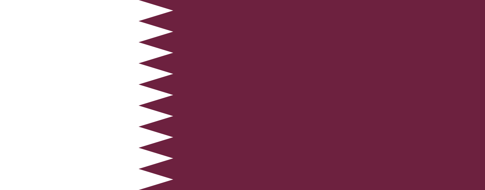 Katars Flagge