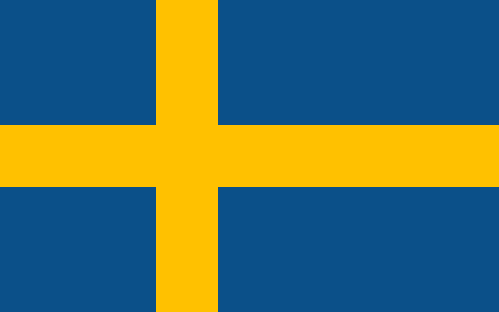 Schwedens Flagge