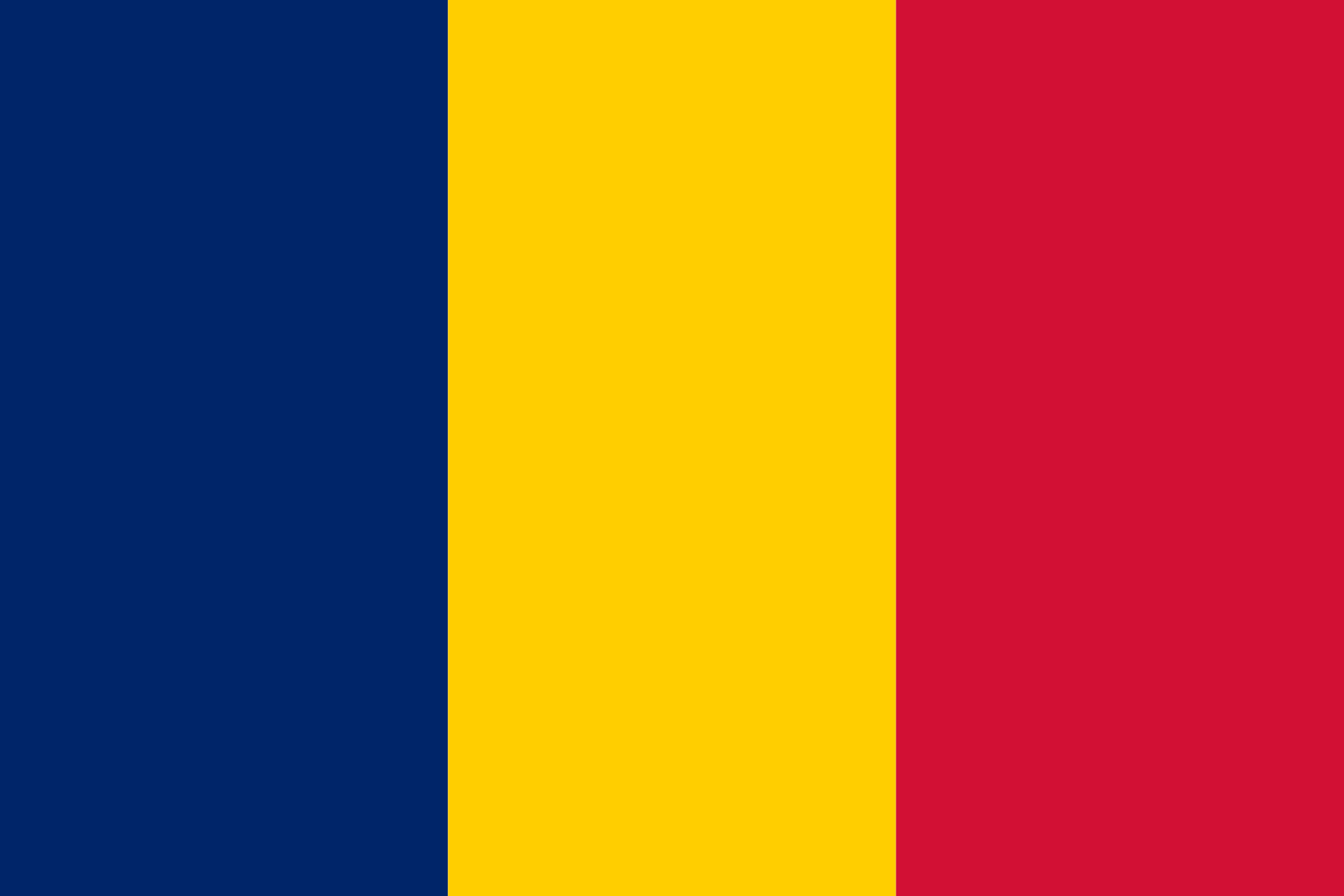 Tschads Flagge
