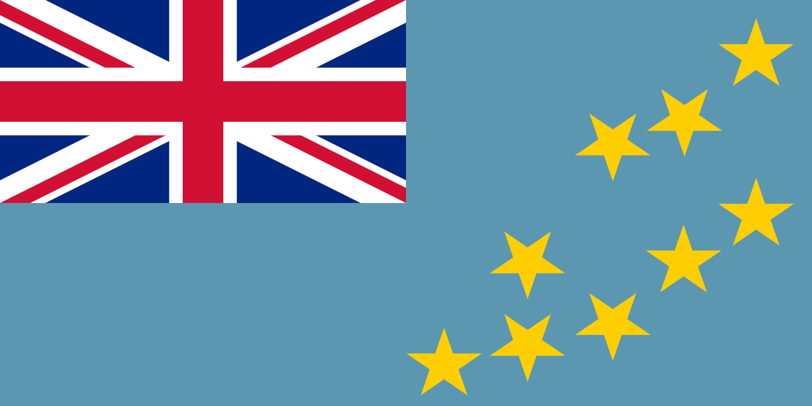 Tuvalus Flagge