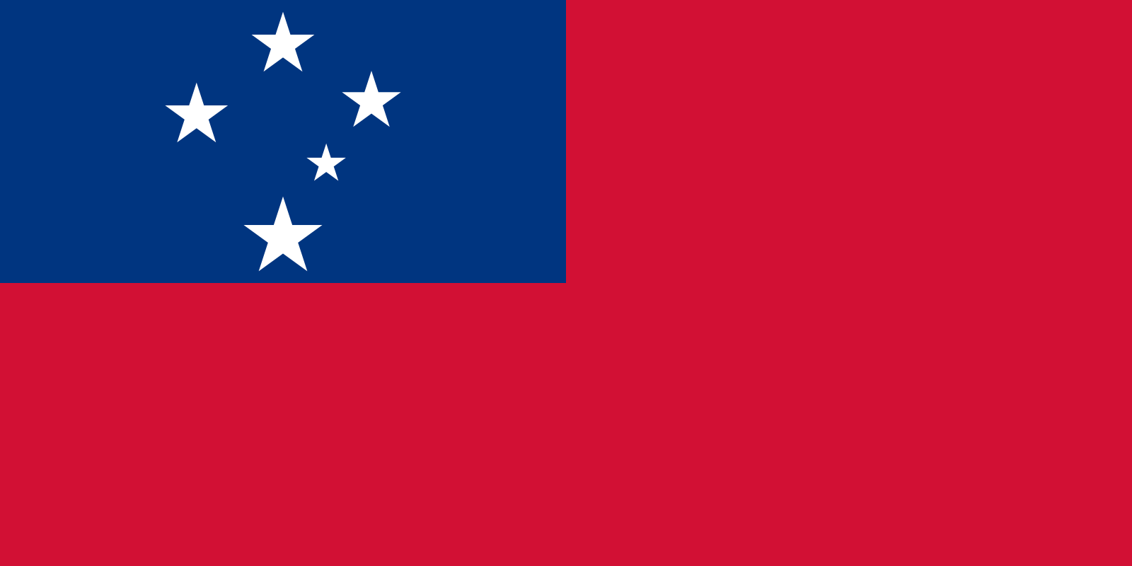 Samoas Flagge
