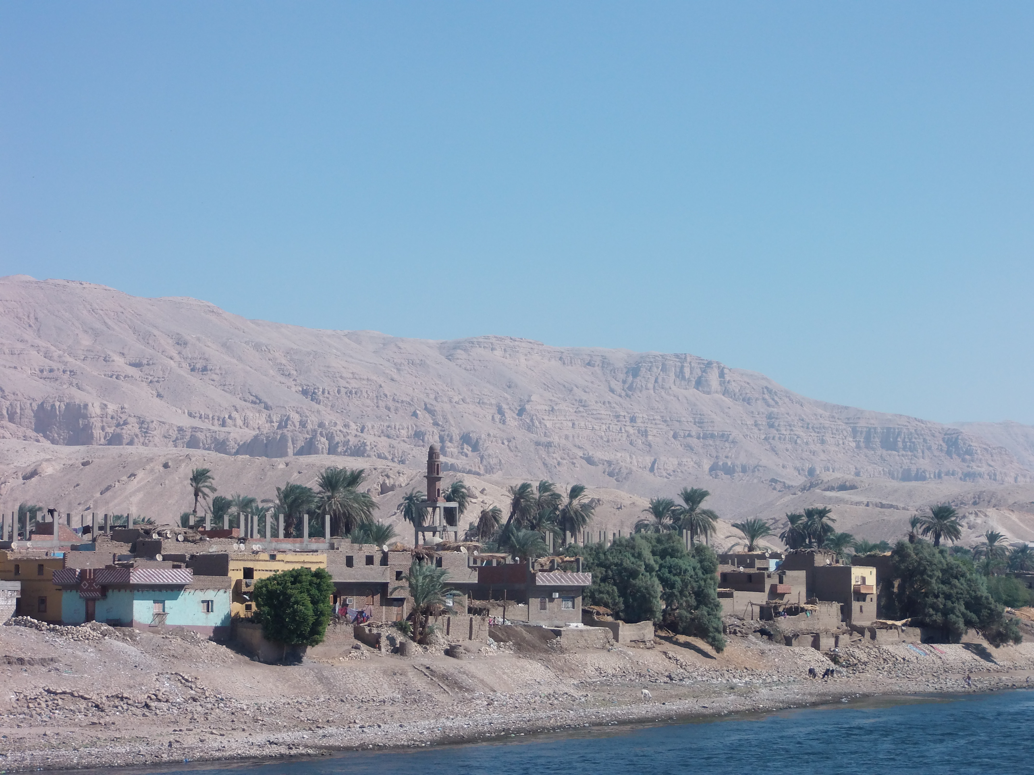 Häuser am Nil