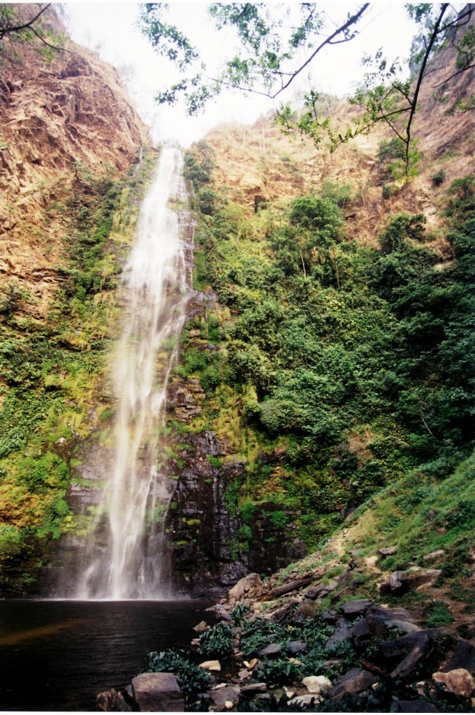 Wli-Wasserfälle in Ghana