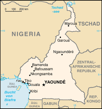 Kamerun Nachbarländer
