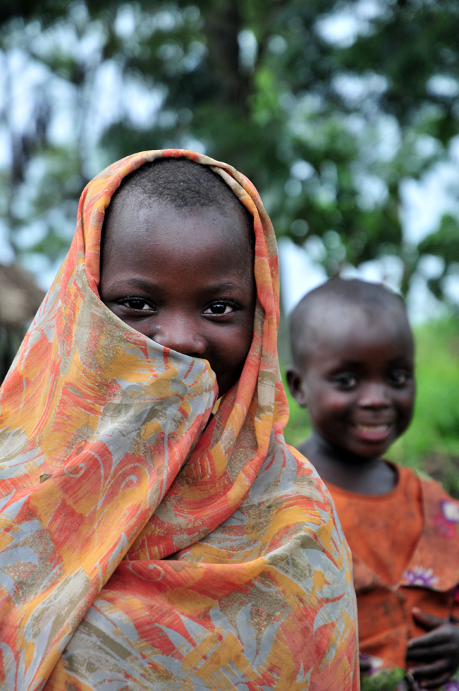 Zwei Kinder in Nord-Kivu 2009