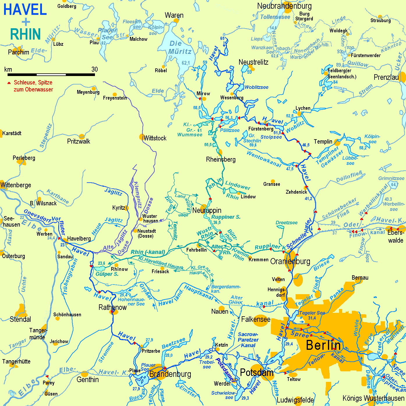 Berlin Flüsse