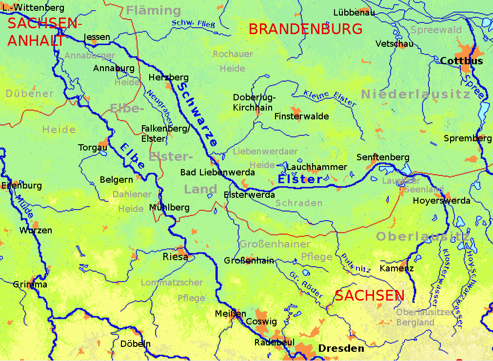 Flüsse Sachsen-Anhalt