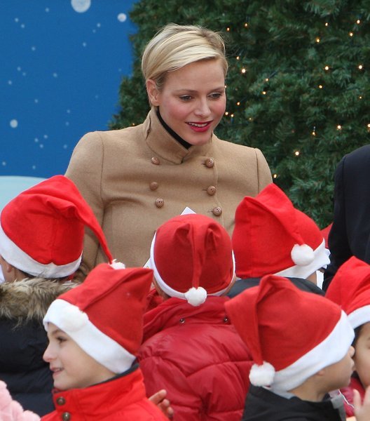 Charlene von Monaco, Kinder, Weihnachten
