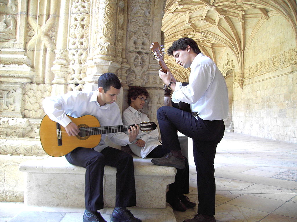 Fado-Musiker in Lissabon