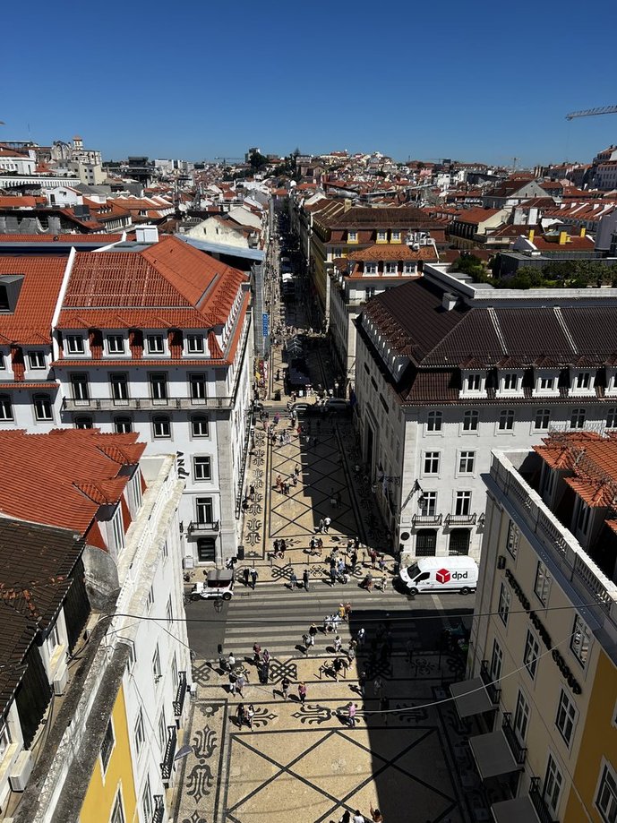 Rua Augusta Einkaufsstraße in Lissabon