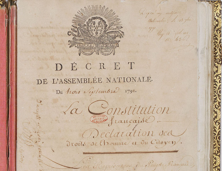 Французская конституция 1791. Первая Конституция Франции 1791. Конституция 1791 г во Франции. Принятие Конституции Франции 1791. Франция 1791 год.