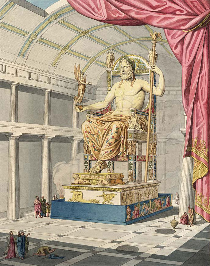 Zeus-Statue des Phidias