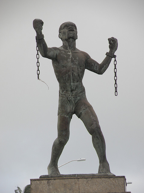 Bussa-Statue in Bridgetown