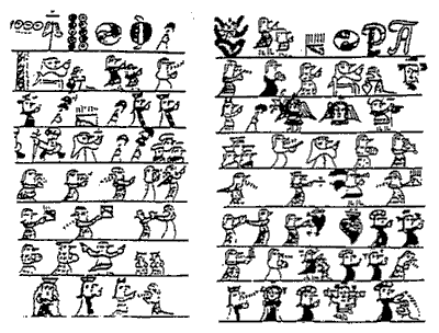 Bilderschrift der Taino