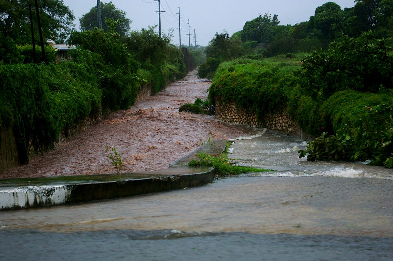 Überflutung in Jamaika